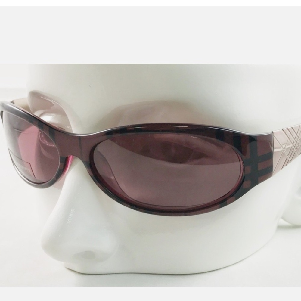 Burberry Women's Red Sunglasses - Picture 9 of 9